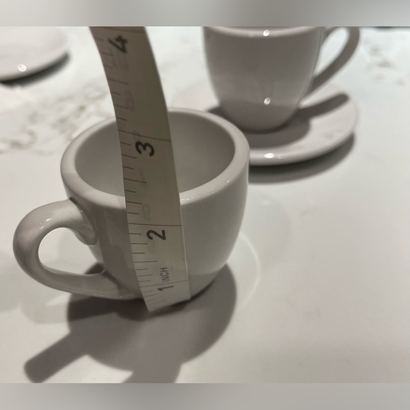 Konitz Coffee Bar Espresso Cups and Saucers 
2 oz. New, Never Used. - Picture 9 of 9